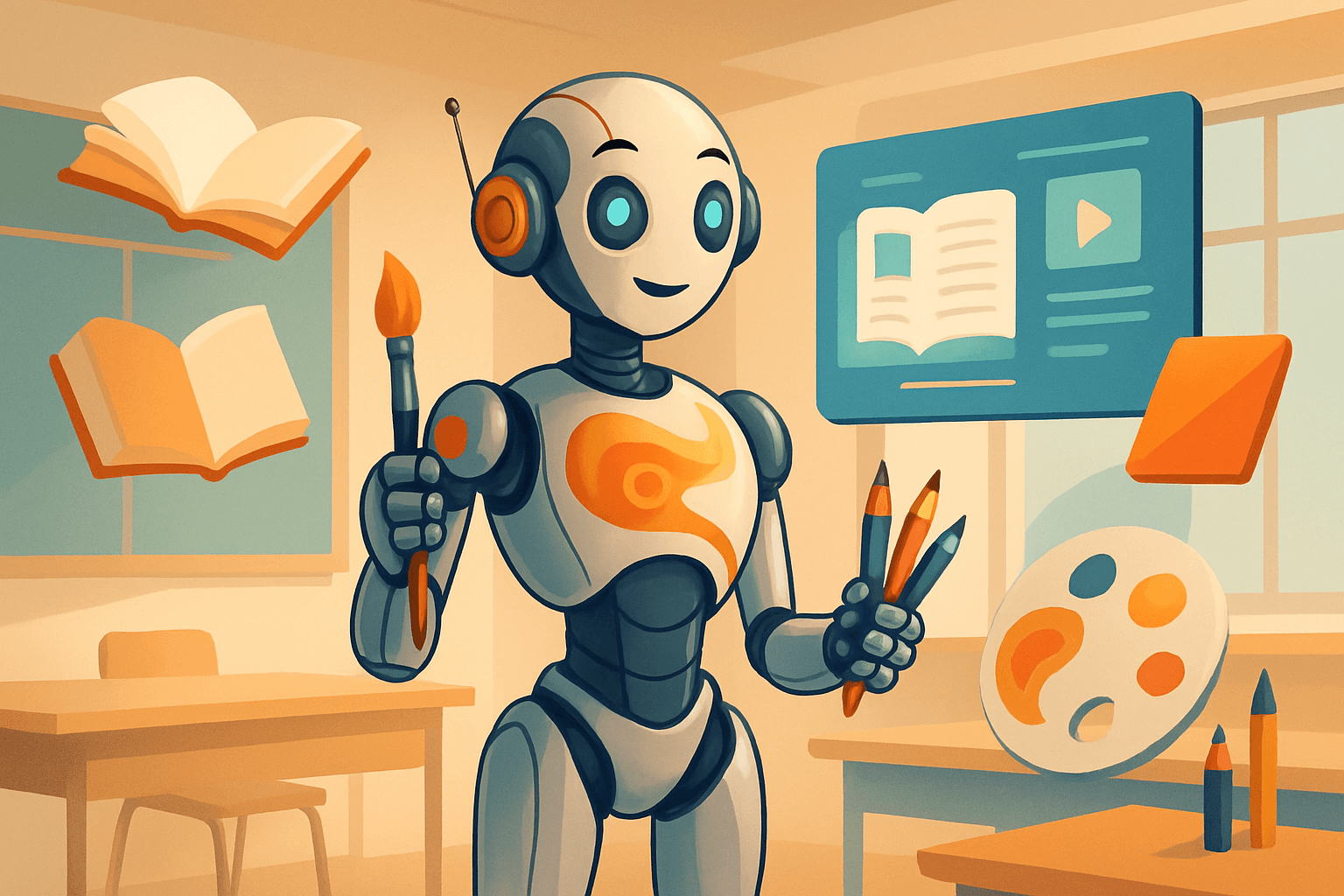 Inżynieria z artystyczną duszą: Robot studentki WAT zmieni polską edukację