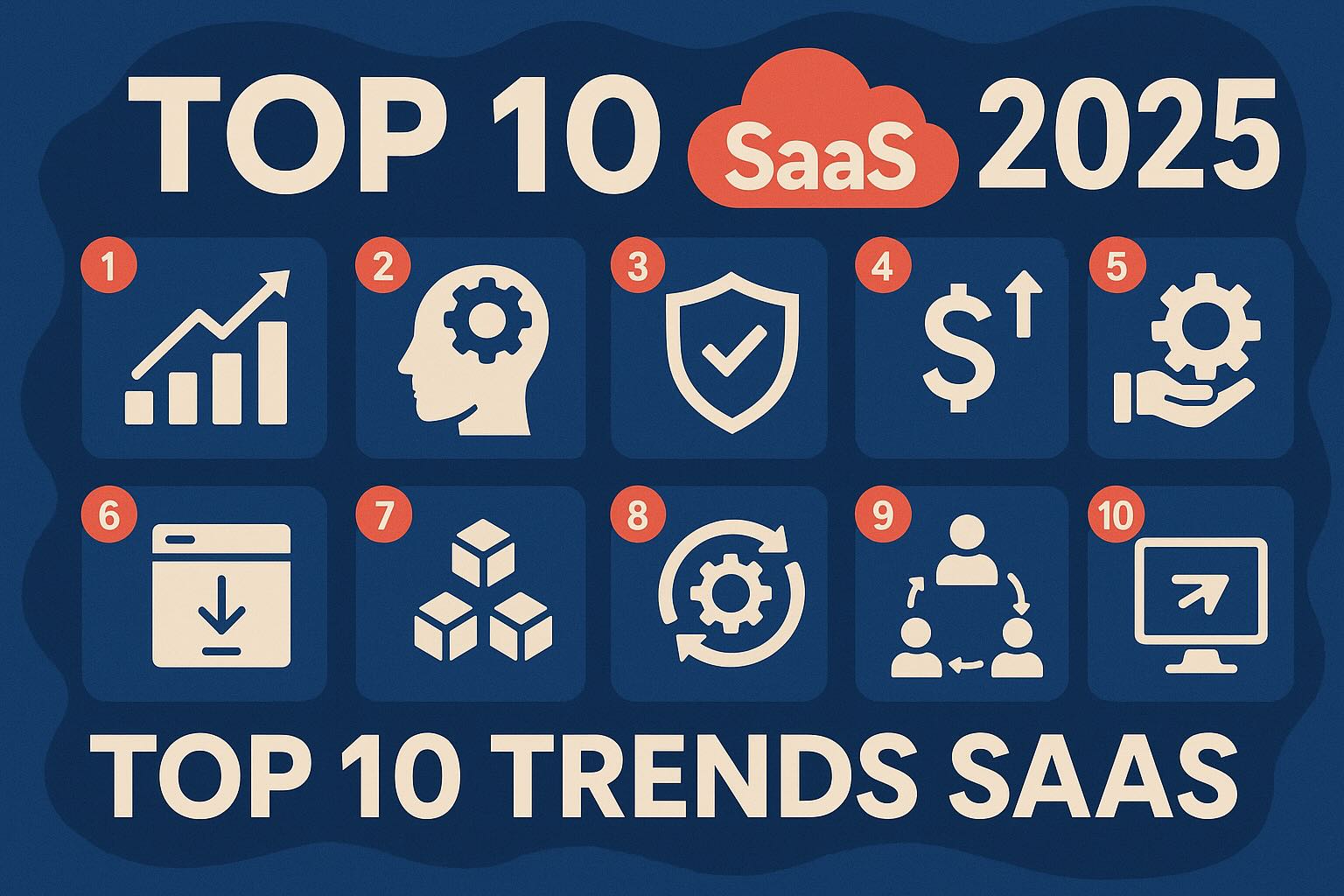 Top 10 trendów SaaS w 2025 roku, które musisz znać